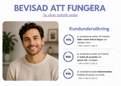 Freshify Matförseglare